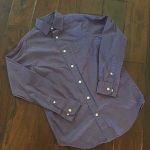 Boys youth dress shirt, purple, size 12.